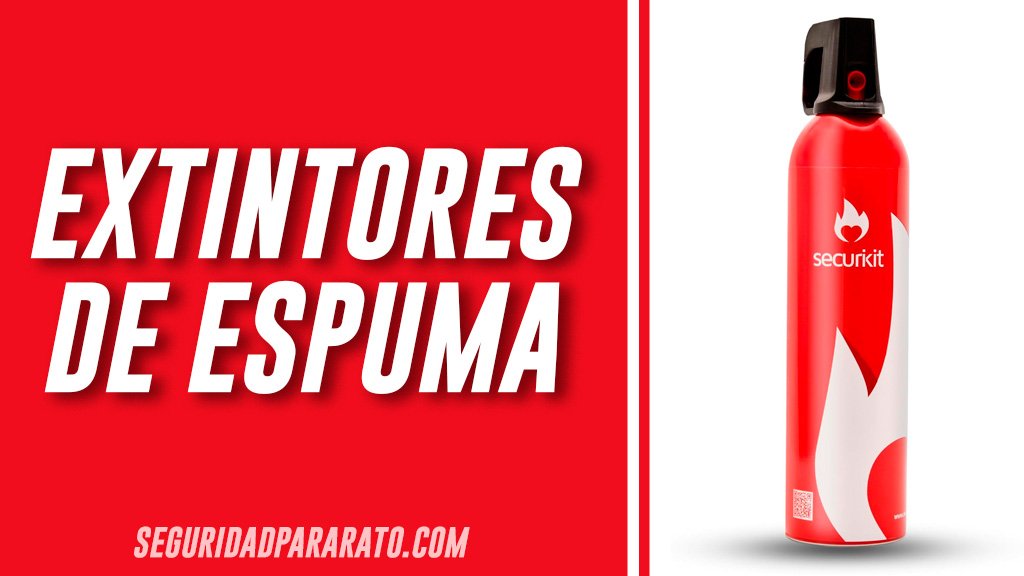 extintores de espuma